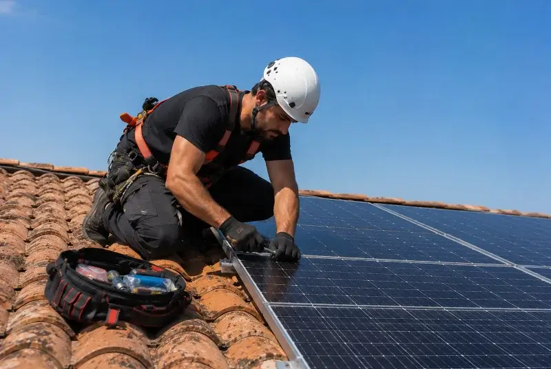 Maintenance et monitoring de panneaux solaires à Garéoult